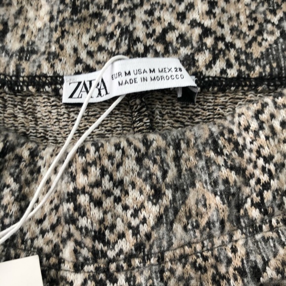 ZARA Soft-touch Snake Print Midi Skirt, Size M - Picture 11 of 11